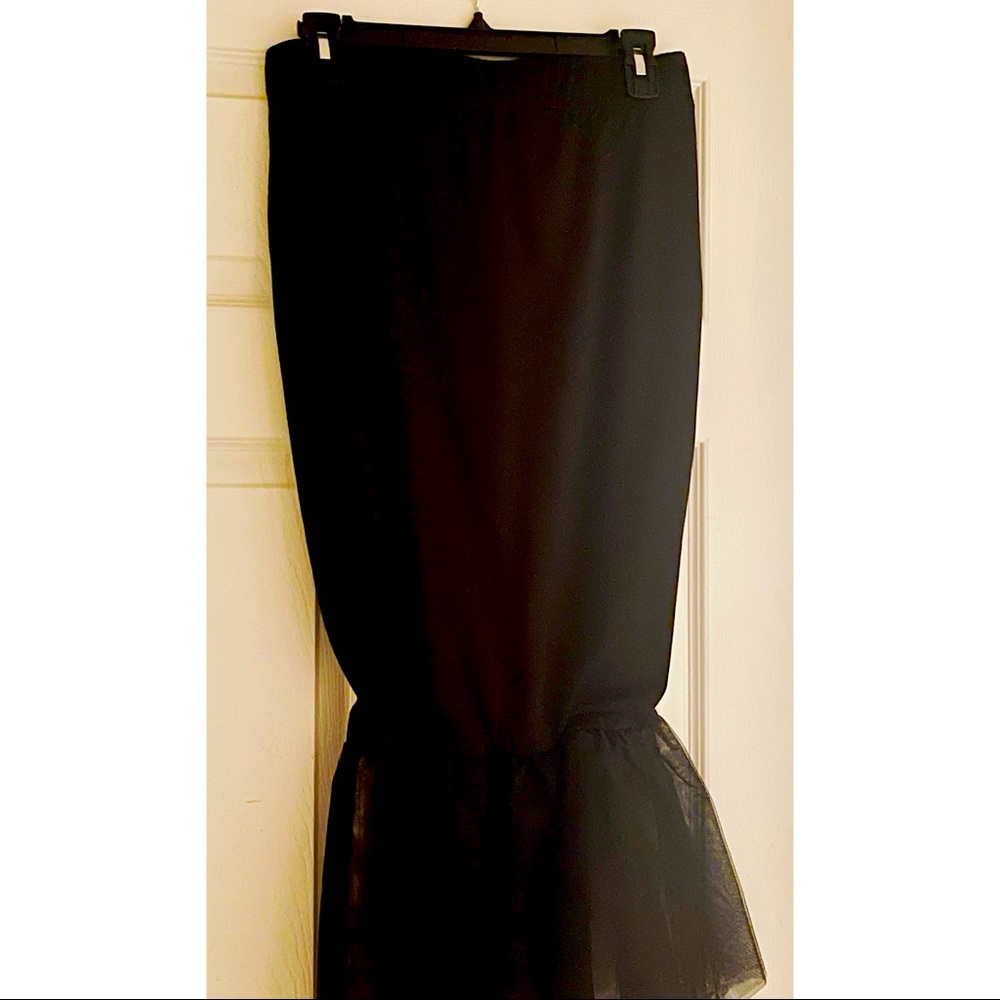 Black Tulle Skirt